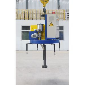 China Energy Saving 0～350g/min Refined Flux Powder Spraying Amount Molten Aluminum Degassing Machine For 380V±10% Voltage on sale