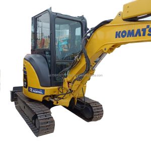 Used Komatsu PC30MR 3 Ton Mini Excavator with Original Hydraulic Valve at Best