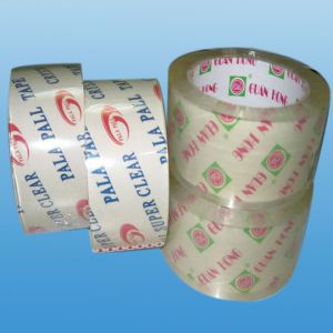 Transparent 24mm strong sticky BOPP reinforced Crystal Clear Tape