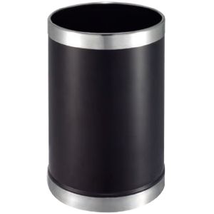 China Round Single layer Hotel Waste Bins Iron With Paint Coating on sale