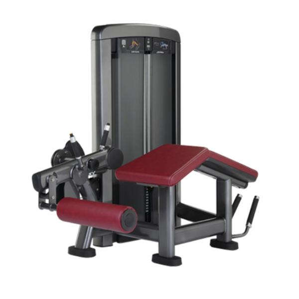 Dual Function Pin Loaded Quads Calf Workout for Leg Exercise Adjustable Prone Leg Curl