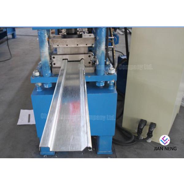 Quality Galvanized Type C / Z Purlin Roll Forming Machine With Hydraulic Cutting System for sale