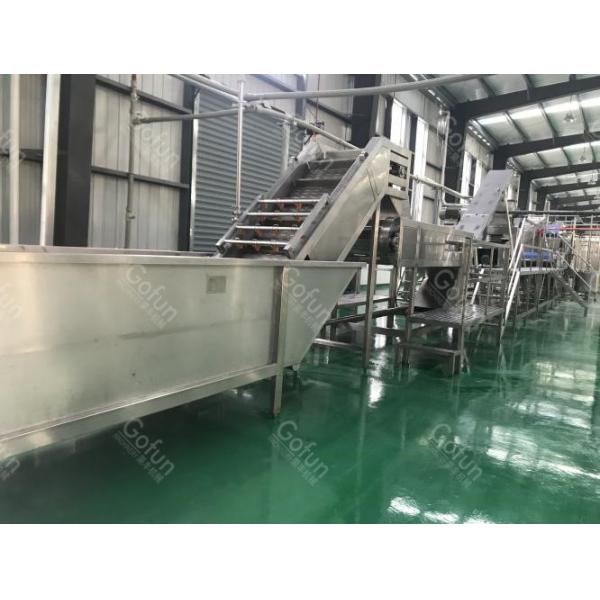 Quality 10T/H SUS 304 Tomato Paste Processing Line Energy Saving for sale