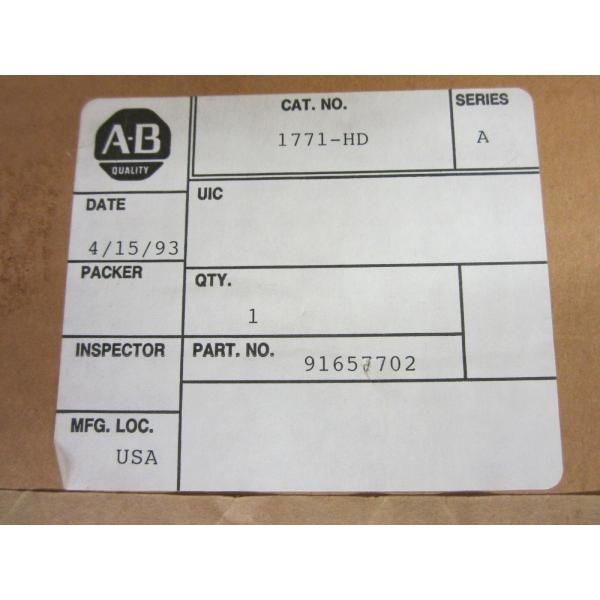 Quality ALLEN BRADLEY 1771-HD Hand Held Programming Pendant Series A for sale
