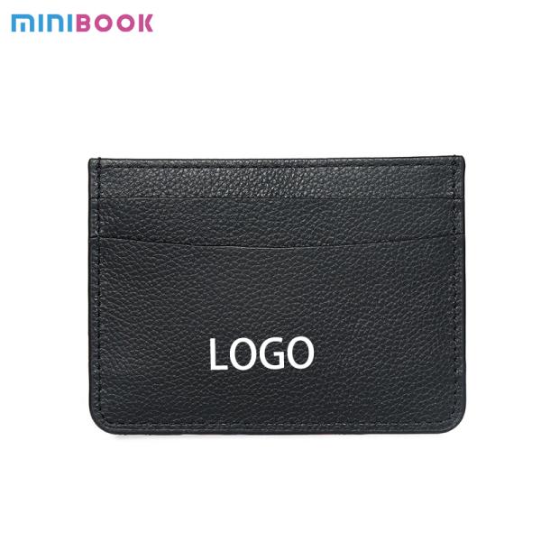 RFID Blocking Leather Card Holder With Multifunctional Features And Anti-Magnetic Design