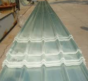 Soundproofing FRP Translucent Roofing Sheets High light transmittance Customized