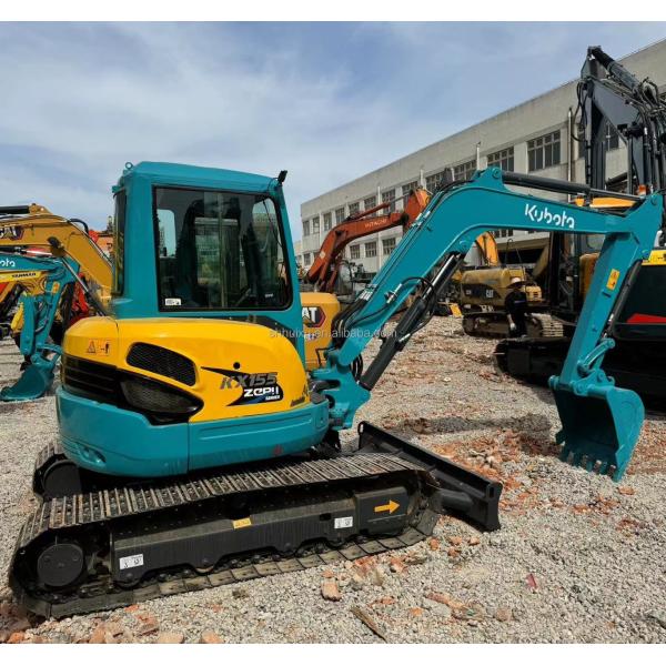 Used Kubota 155 Excavator 15.5T with 110HP Diesel Engine