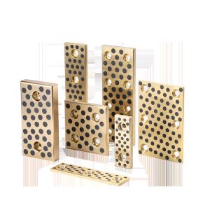 Bronze Material Oilless Bushes With Oil Impregnated Graphite Plugs