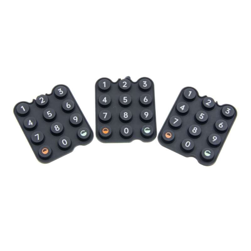Customized Silicone Buttons , Various Control Panel Rubber Buttons