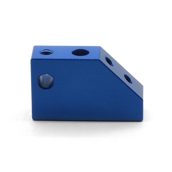 Quality Custom CNC Turning Aluminum Part With Blue Anodizing for sale