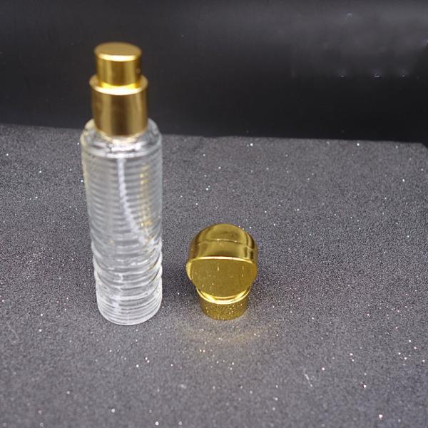 refillable perfume spray bottle 15ml recycled glass bottles black blue red pink