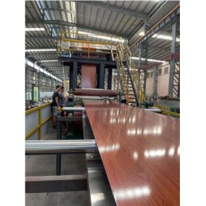 Imitation Wood Grain Thermoset Powder Coating For Coil Transfer