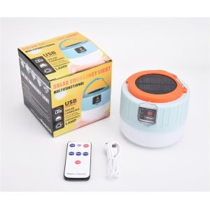 OEM Solar Rechargeable Camping Lantern ABS Rechargeable