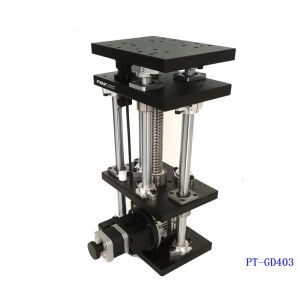 Slide Rail Heavy Duty Lab Jack laboratory scissor jack 100mm Travel