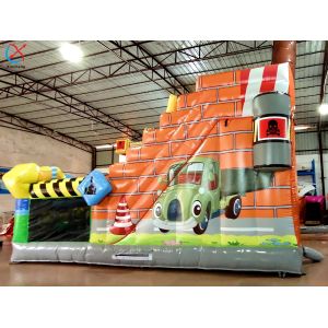 Factory New Design Children's Bouncy Castle Air Bounce House Slide Inflatable