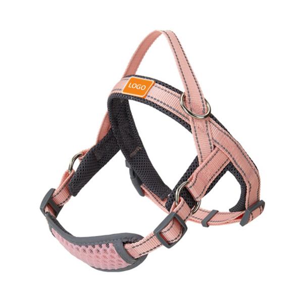 Quality Small Medium Dogs Adjustable Breathable Dog Harness With Handle for sale