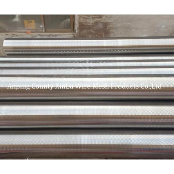 V Wire Johnson Screen Pipe With Continuous Slot For Water Well Filter