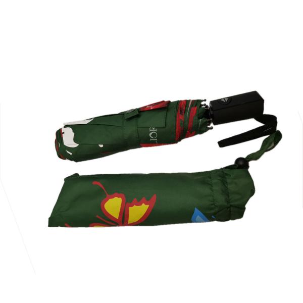 Color Changing Foldable Auto Close Umbrella Red With Nice Design And Rubber