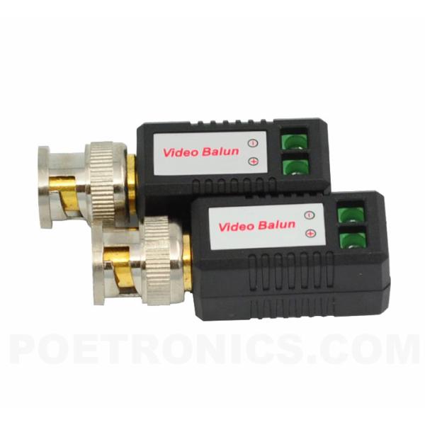 PVB-B03(300-350m) BNC Male to Screw Terminal Passive CCTV Video Balun transmitte