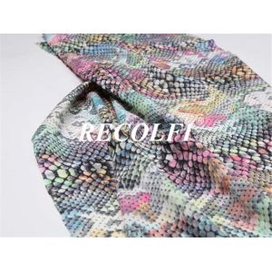 Recycled Poly Bra Top Legging Material Fabric Inkjet Digital Printed
