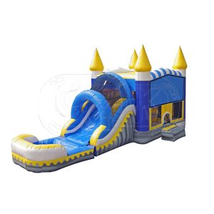 Commercial Grade Inflatable Obstacle Course Bouncer For Amusement Park