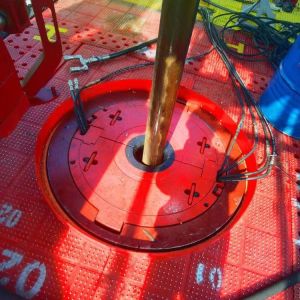 Wholesale Red Anti Skid Mat ZP Type Rotary Atble 30mm Plastic Non Slip Mat For Drilling Rig from china suppliers