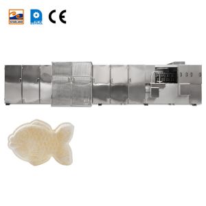 Automatic Adjustable Capacity Biscuit Making Machinery for Stainless Steel Snack