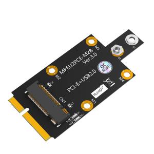 China Mini PCI-E  to NGFF M.2 B-Key Adapter with Dual NANO SIM Card Slot 3G/4G/5G WWAN Module in Stock on sale
