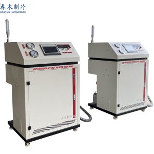 R410A Single Filling System Automatic Ac Recovery Recharge Machine For Water