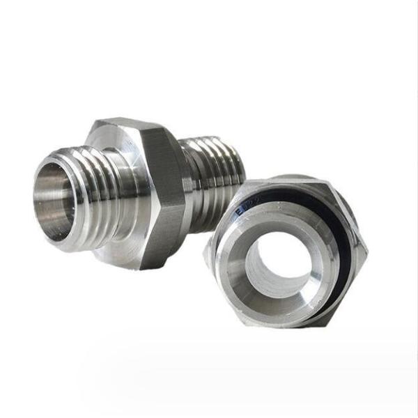 Quality 1cm-Wd 1dm-Wd DIN Bite Type Metric Thread Hydraulic Fittings with Captive Seal Adapter for sale