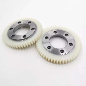 Light White Water Roller Driven Nylon Gear KBA 105 Offset Press Parts Printing