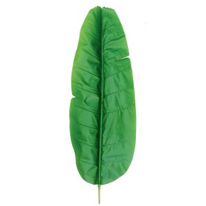 Fire Retardant Artificial Banana Leaves Outdoor For Events Evergreen Colored
