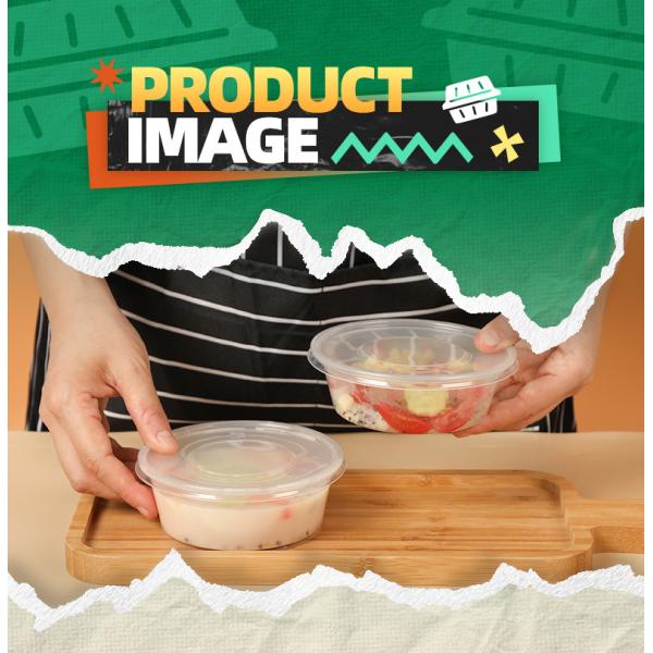 Plastic PLA Biodegradable Disposable Tableware Environmental And Beautiful