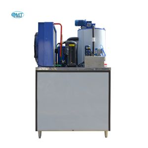 Precise Control Seawater Flake Ice Machine Fish 440V Industrial Flake Ice