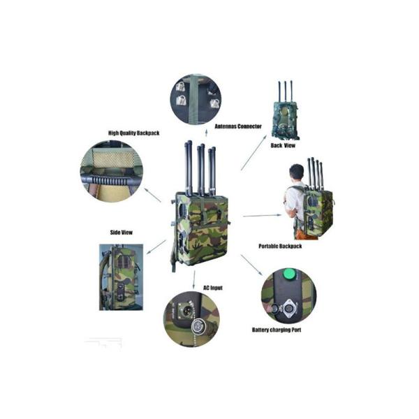 Quality Manpack Portable Bomb Jammer for sale