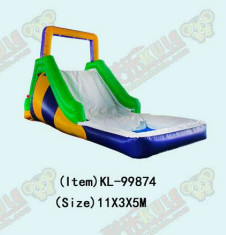 Vibrant And Colorful Inflatable Slide For Children Exciting Sliding Experience