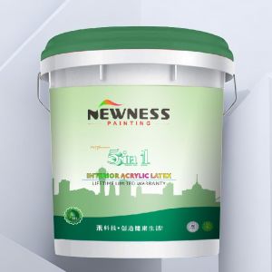 Building Coating Interior Latex Paint with Enviromental Friendly Acrylic