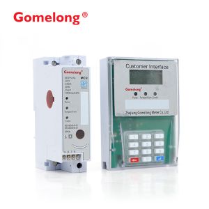 China Factory Split Type Din Rail Prepaid Electric Meter prepaid energy meter