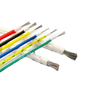 Wholesale UL3071 Certified 600V 200C High Temperature Silicone Fiberglass Braided Wire for Convection Heaters from china suppliers