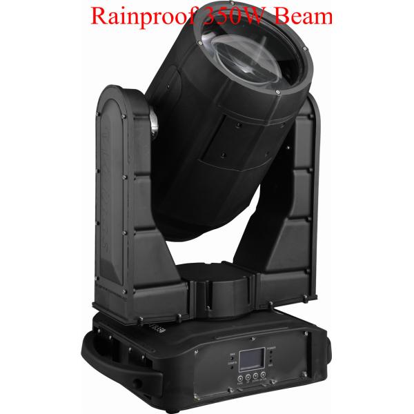 Rainproof Beam Moving Head Light Optional 12 / 16 Channels IP54 Protection