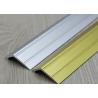 Buy cheap Sloped Aluminium Carpet To Laminate Cover Strip Anodized Silver / Gold Surface from wholesalers