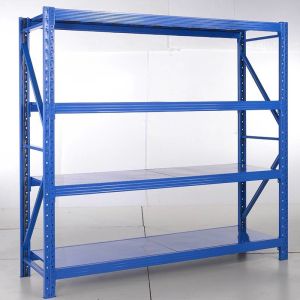 Multi Level 50mm Light Duty Shelf Ce Wire Mesh Shelving Rack Q235B
