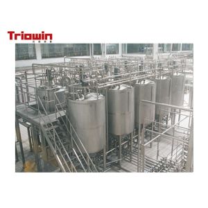 100kg-5000kg Dairy Processing Line Anhydrous Milk Fat Processing Equipment