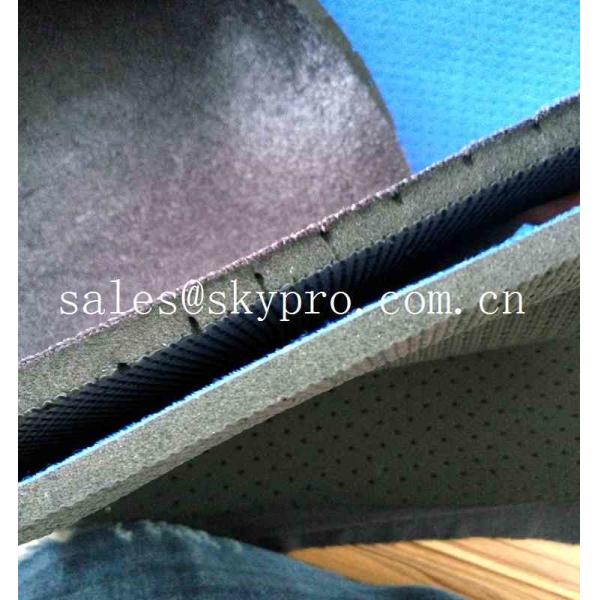 Quality Fade Resistant Breathable Neoprene Fabric Roll Double - Sided Polyester Knitted for sale