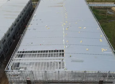 Turnkey Steel Structure Workshop & Warehouse Construction / I-Beam Steel Building Fabrication Service