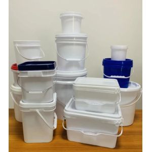 Wholesale Stackable Clear Plastic Five Gallon Buckets Convenient Storage Solution from china suppliers
