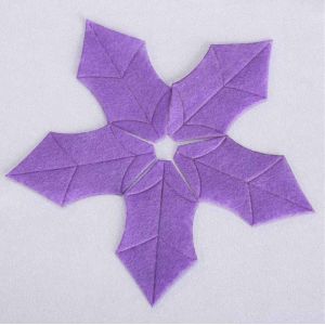 Wholesale Double Faced Felt Christmas Party Crafts Multi Purpose Flower Patterns from china suppliers