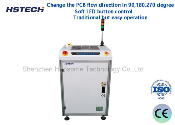 Soft LED Button Control Top Side Safety Transparent Cover PCB Turning Board