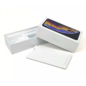 Debossed Electronics Packaging Box Hardness Phone Cover Packaging Box ODM