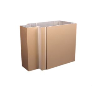 Customized Width CNC Aluminium Extrusion for Sandblasting and Customized